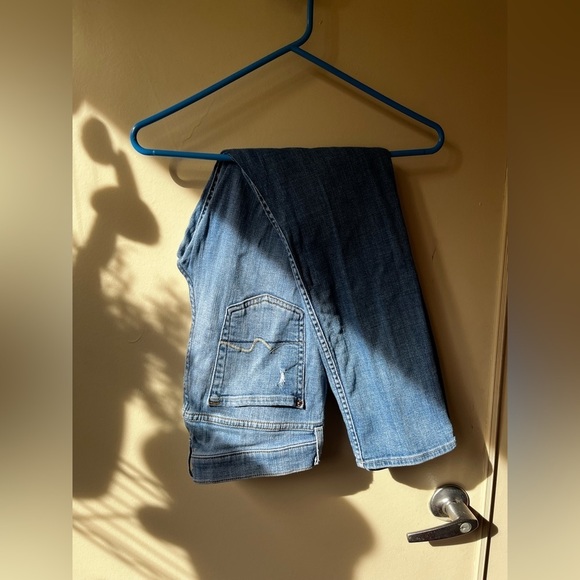 7 For All Mankind Denim - 7 For All Mankind Button Fly Josephina Jeans - Cotton, Size 27, 7FAMK